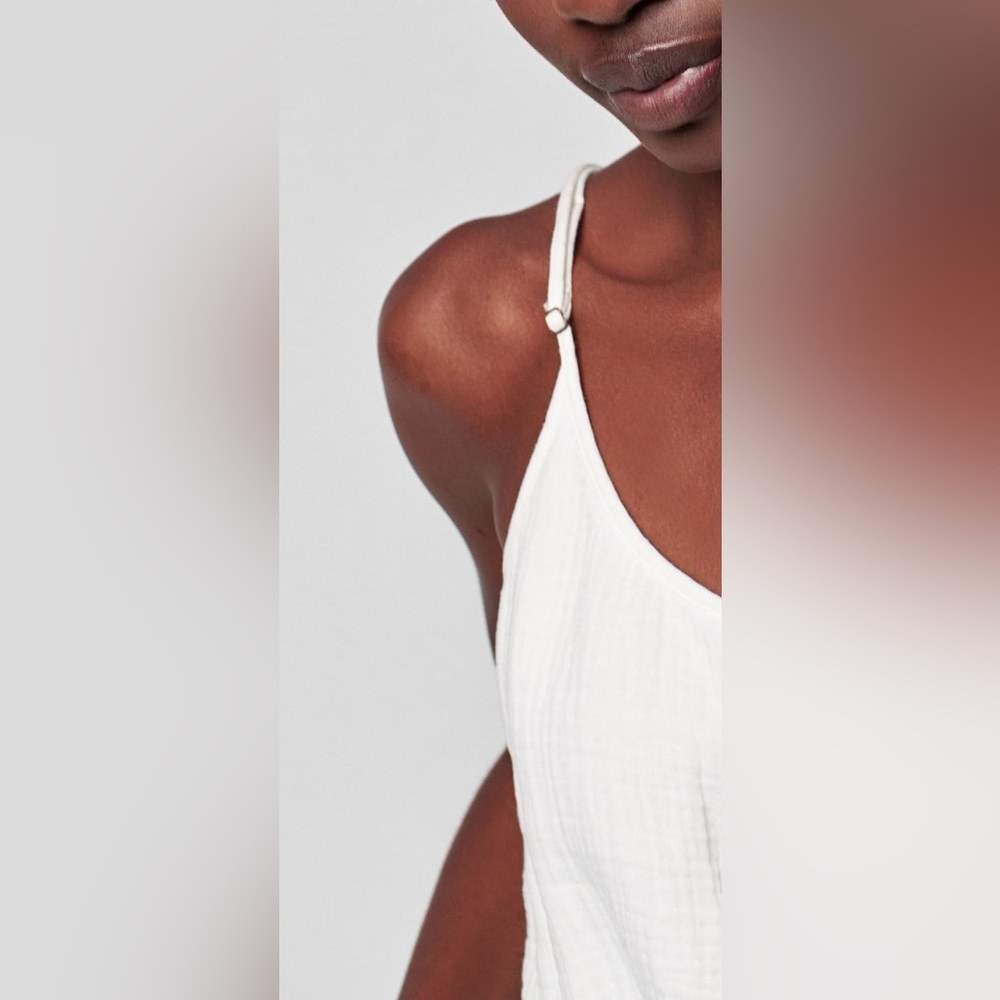 Faherty Dream Organize Cotton Gauze Leila Jumpsuit - Picture 4 of 15